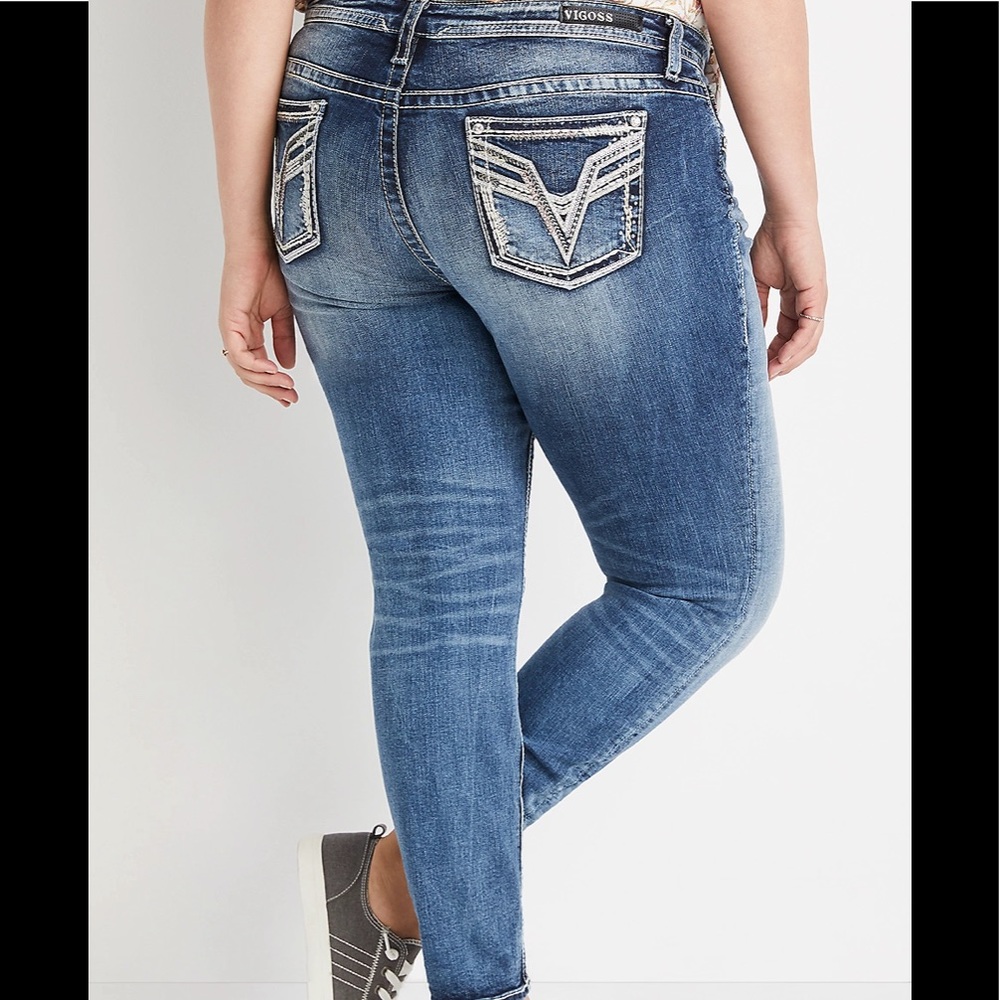 Vigoss curvy Capri jeans